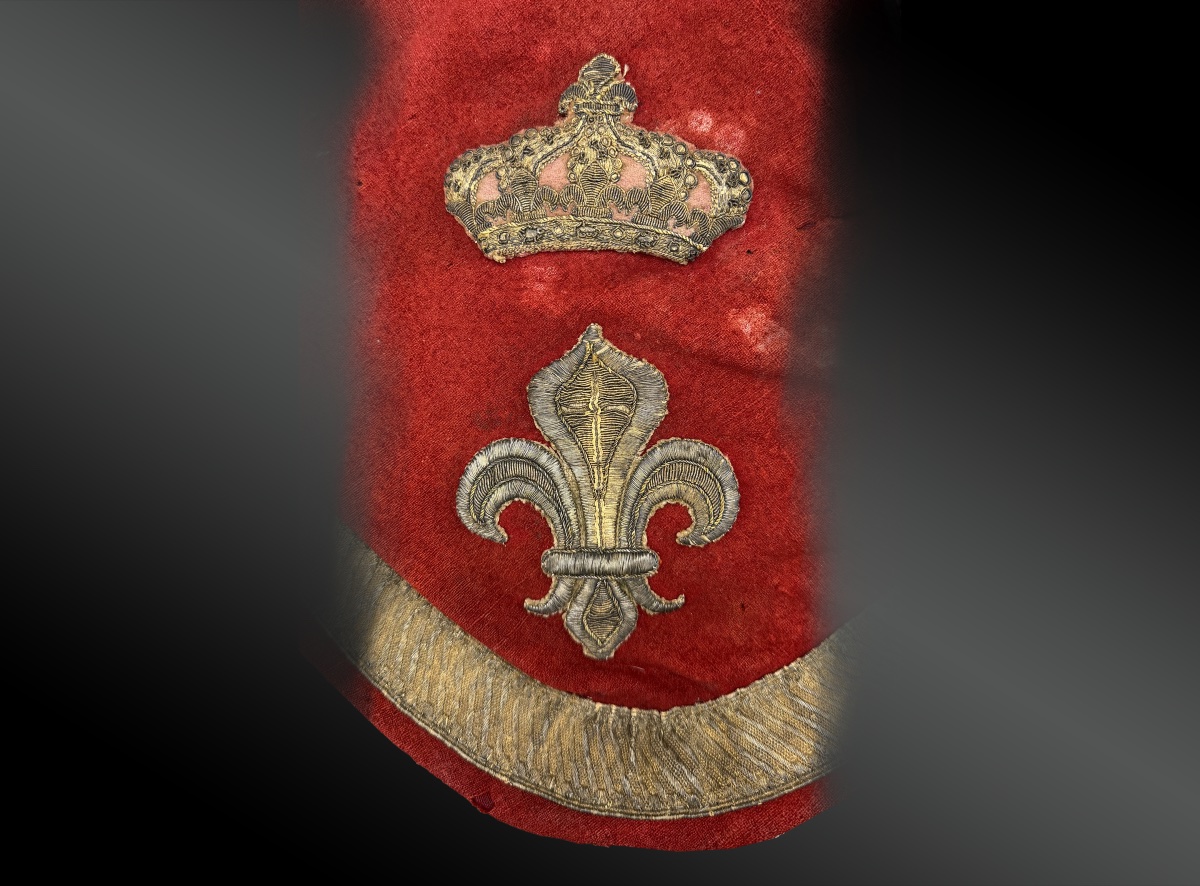 SCHABRAQUE DE CHEVAU-LÉGERS DE LA MAISON MILITAIRE DU ROI, MODÈLE 1814.-photo-1