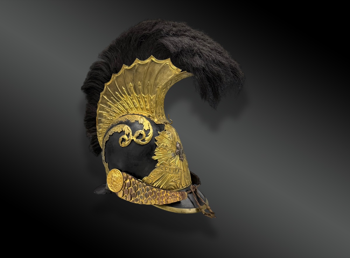 Helmet Of The King's Light Cavalry, 1814, Restored.-photo-2