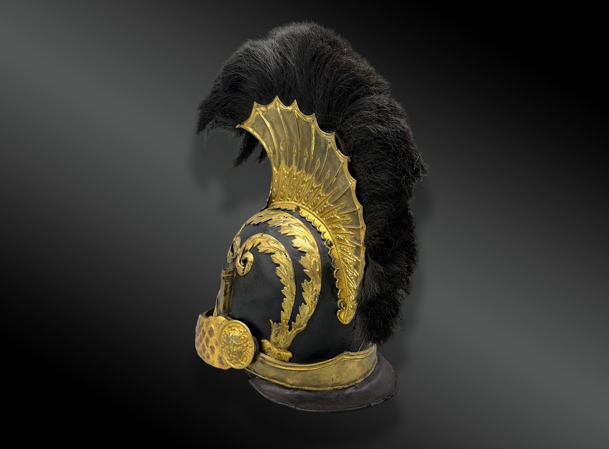 Helmet Of The King's Light Cavalry, 1814, Restored.-photo-4