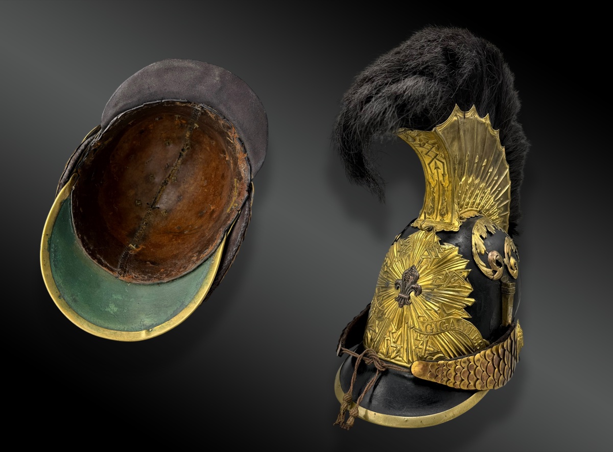 Helmet Of The King's Light Cavalry, 1814, Restored.-photo-1