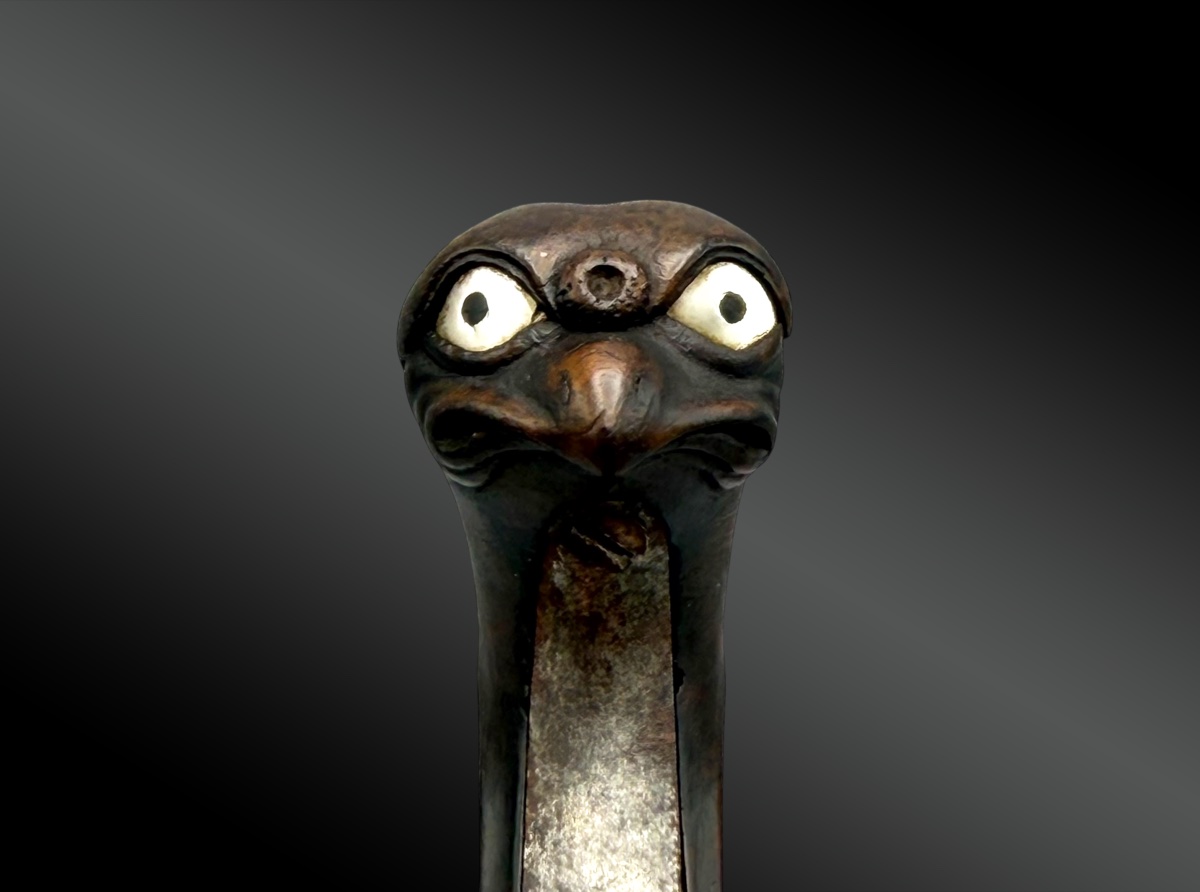 Flintlock Pistol, Box-case, Bird's-head Stock - In Montpellier-photo-4