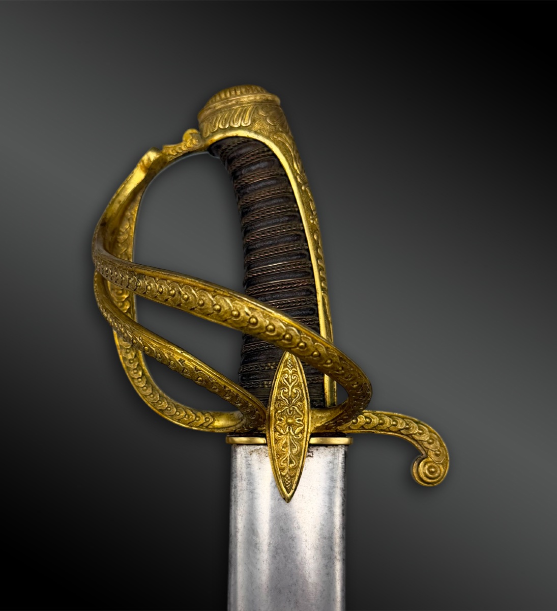 SABRE d’officier de Chevaux-légers, attribué au COMTE de LUSSAC - France - Période Restauration