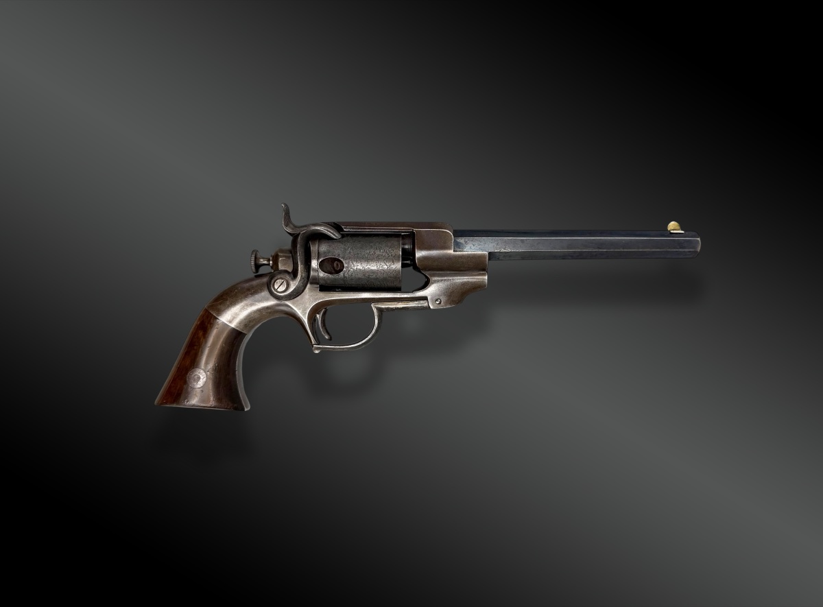 REVOLVER ALLEN & WHEELOCK – SIDEHAMMER – MODÈLE BELT - 1858