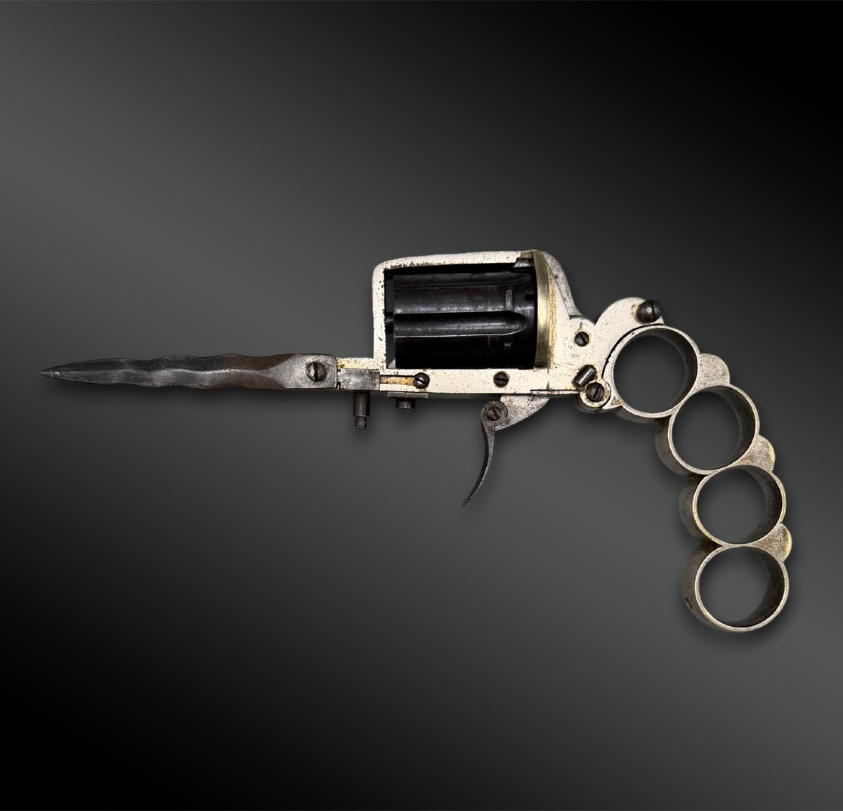 Revolver à système Dolne appelé « Apache » - Liège, Belgique - 1869-1870-photo-3