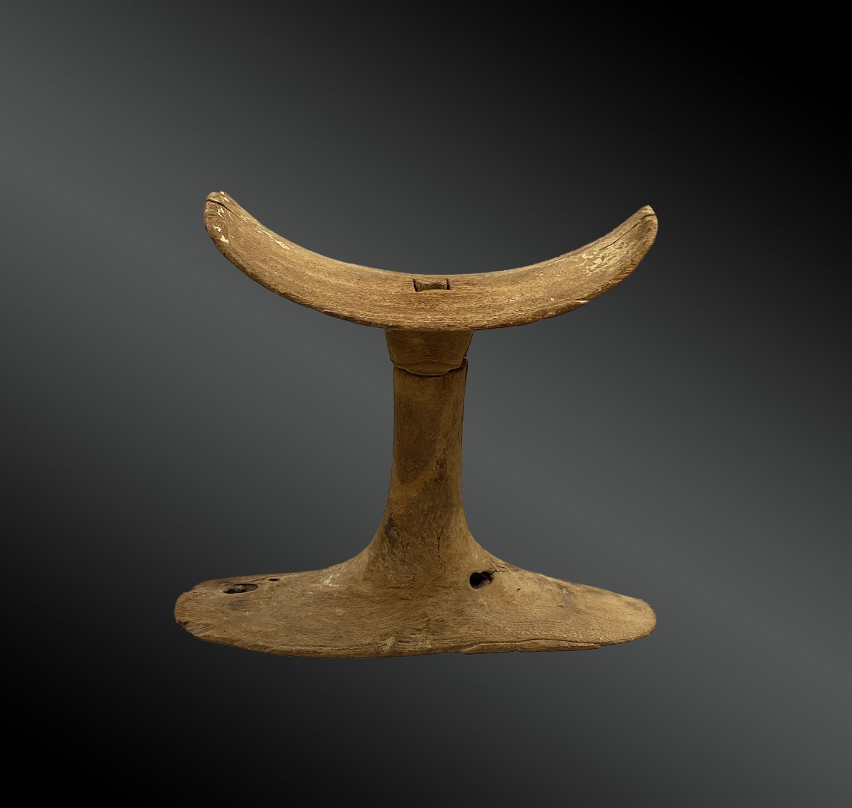 Neckrest Egypt Old Kingdom (ivth To Vth Dynasties (approx. 2,630 - 2,250 Bc)-photo-4