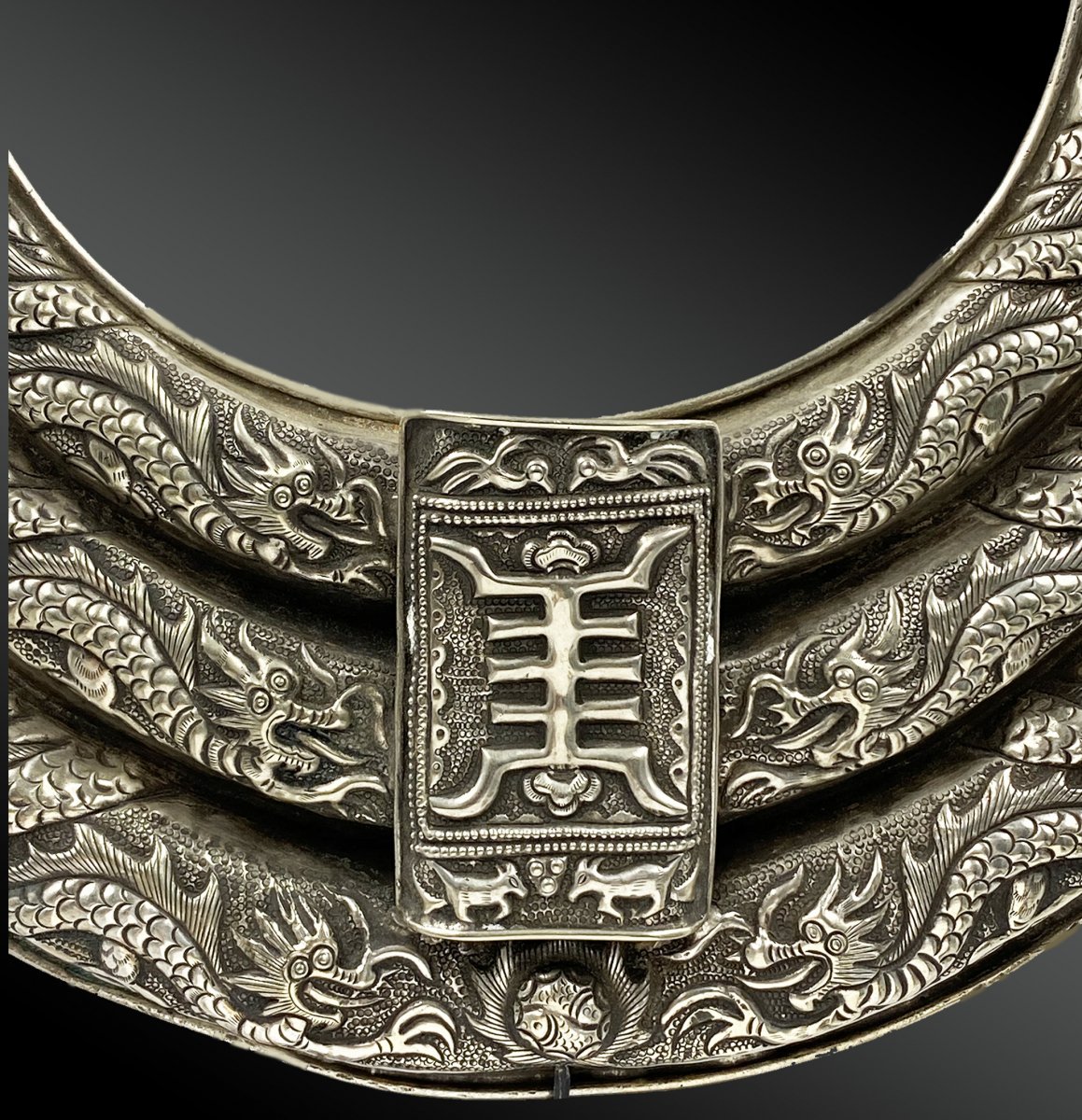 Torque CÉrÉmoniel Miao Culture, Hmong, Southern China First Half Of The 20th Century-photo-2