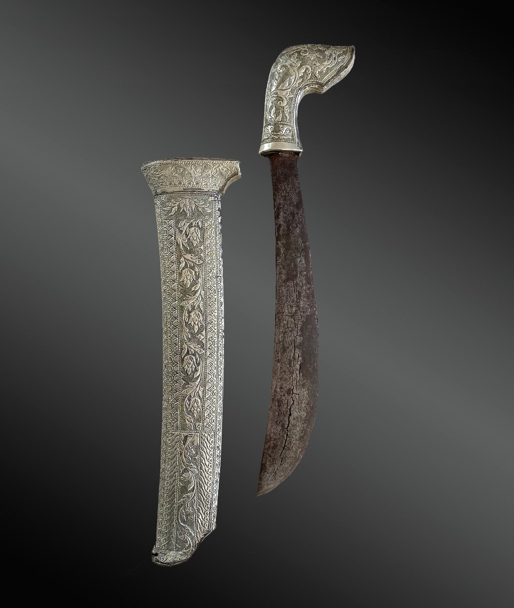 Golok Java Knife, Central Indonesia End Of The XIXth Century