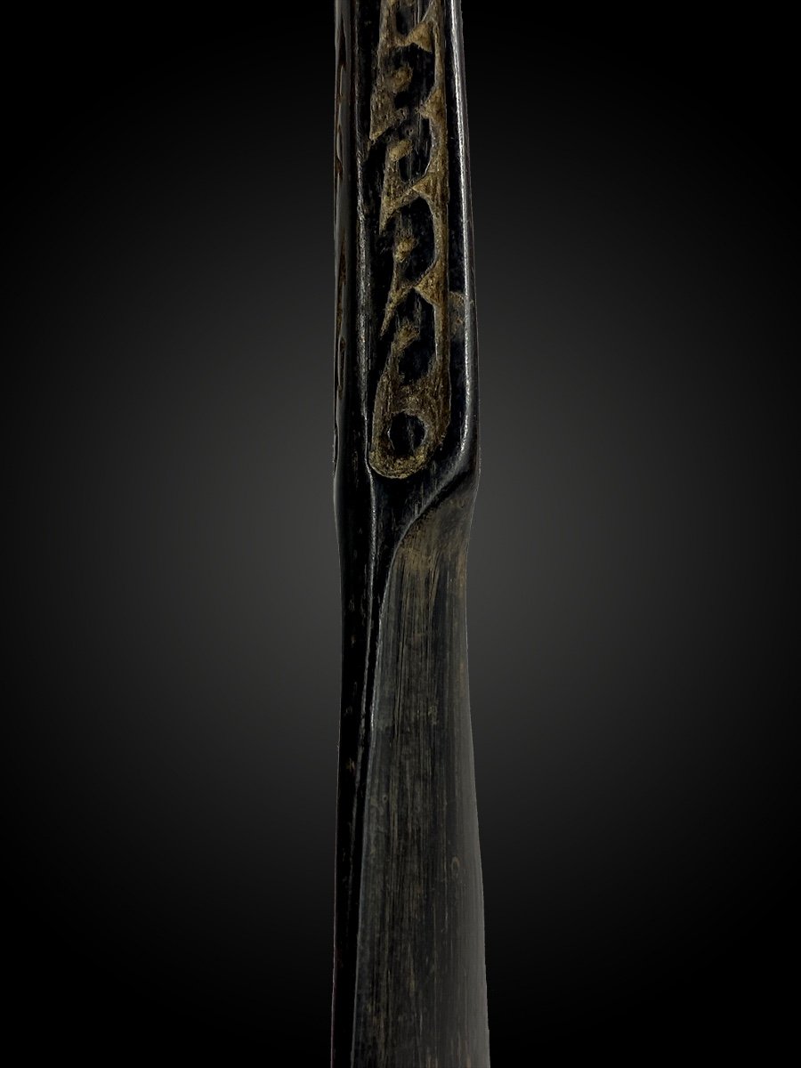 Lime Spatula Trobriand Islands, Papua New Guinea, Late 19th Century-photo-3