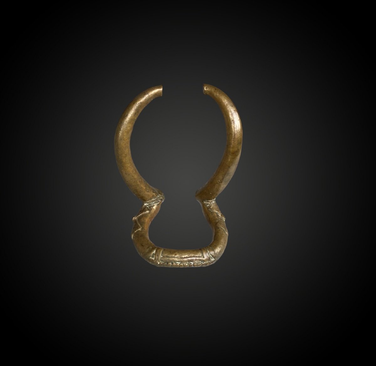 Kenga Culture Bracelet, Chad 20th Century Copper Alloy