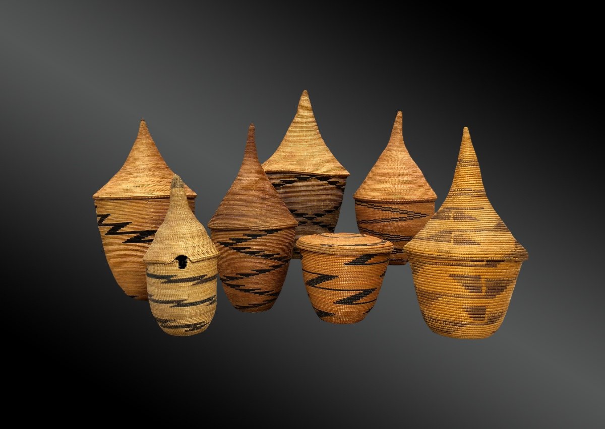 Cereal Basket  Tutsi Culture, Rwanda Or Burundi  First Half Of The 20th Century -photo-4
