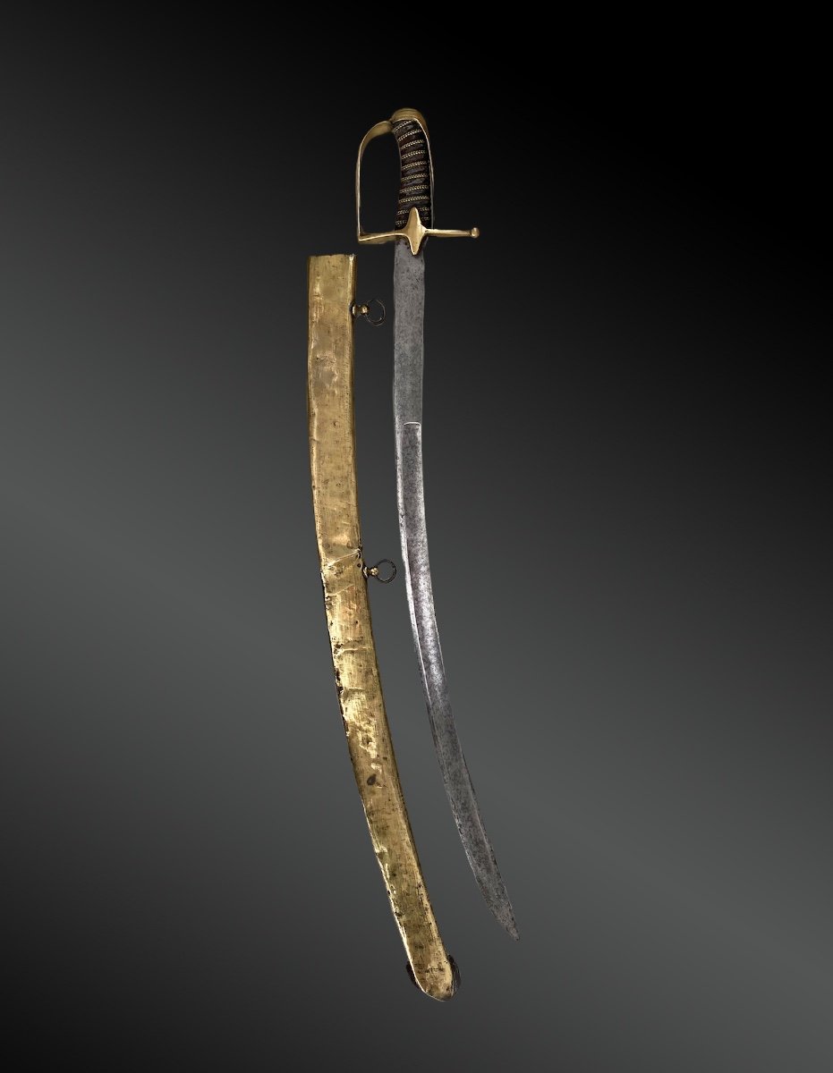 Saber Of Hussar. France. 1st Empire Period.-photo-2