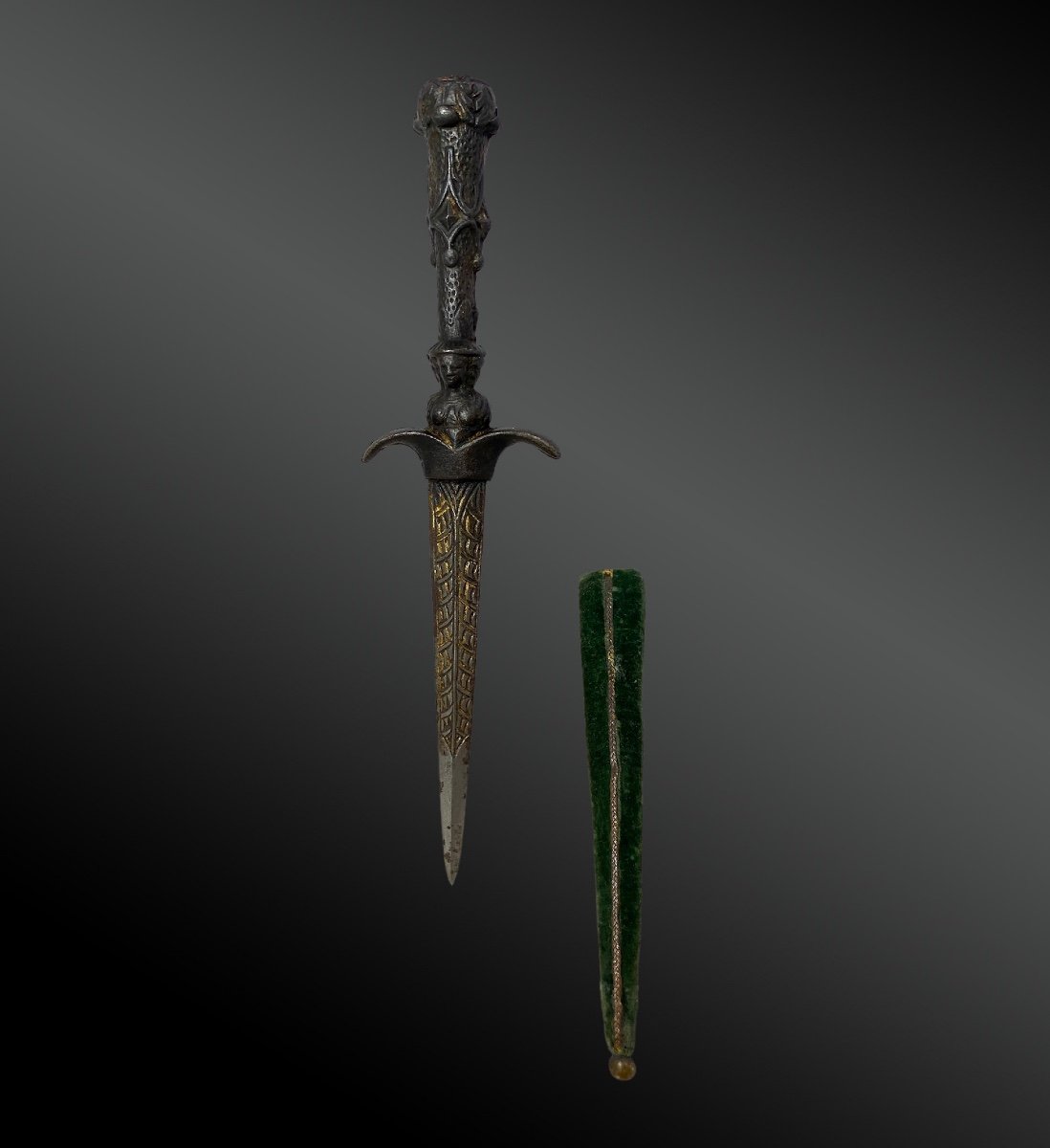 Dagger In Neo-gothic Style France, XIXth Century