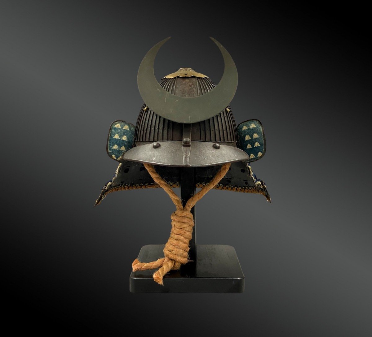 CASQUE de GUERRE, Kabuto De type Suji-bachi Japon, second tiers de la période Edo  (1603-1868) -photo-5