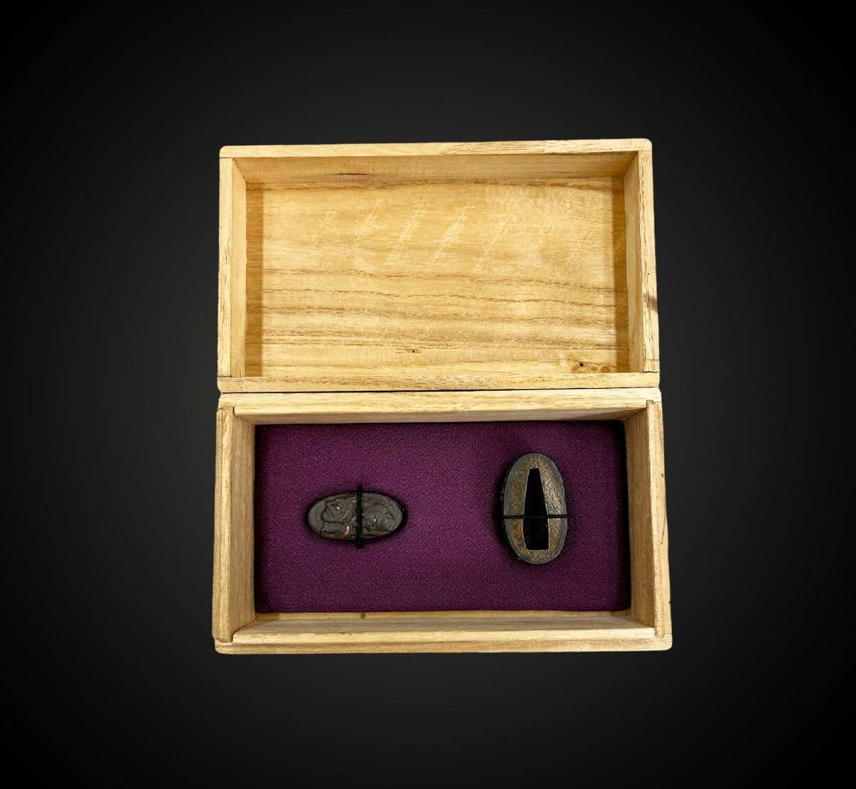 Fuchi Kashira - Japon, Période Edo (1603-1868) -photo-1