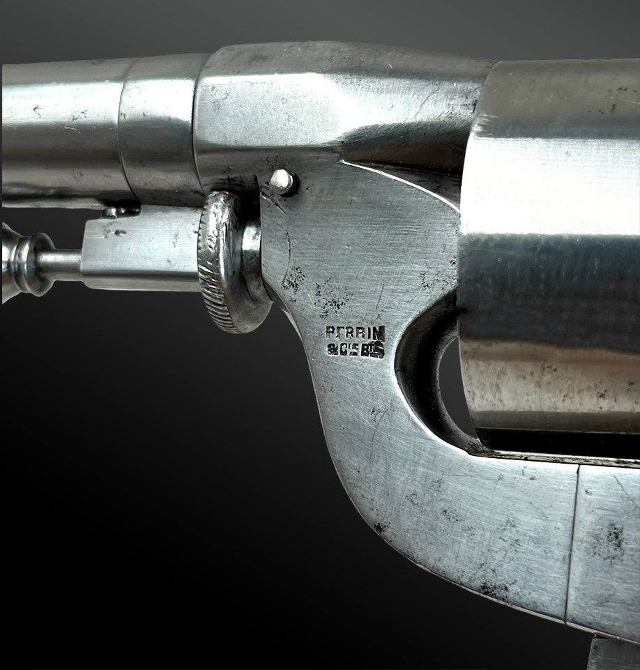 Perrin Revolver Box - Paris, France - Circa 1870-photo-4