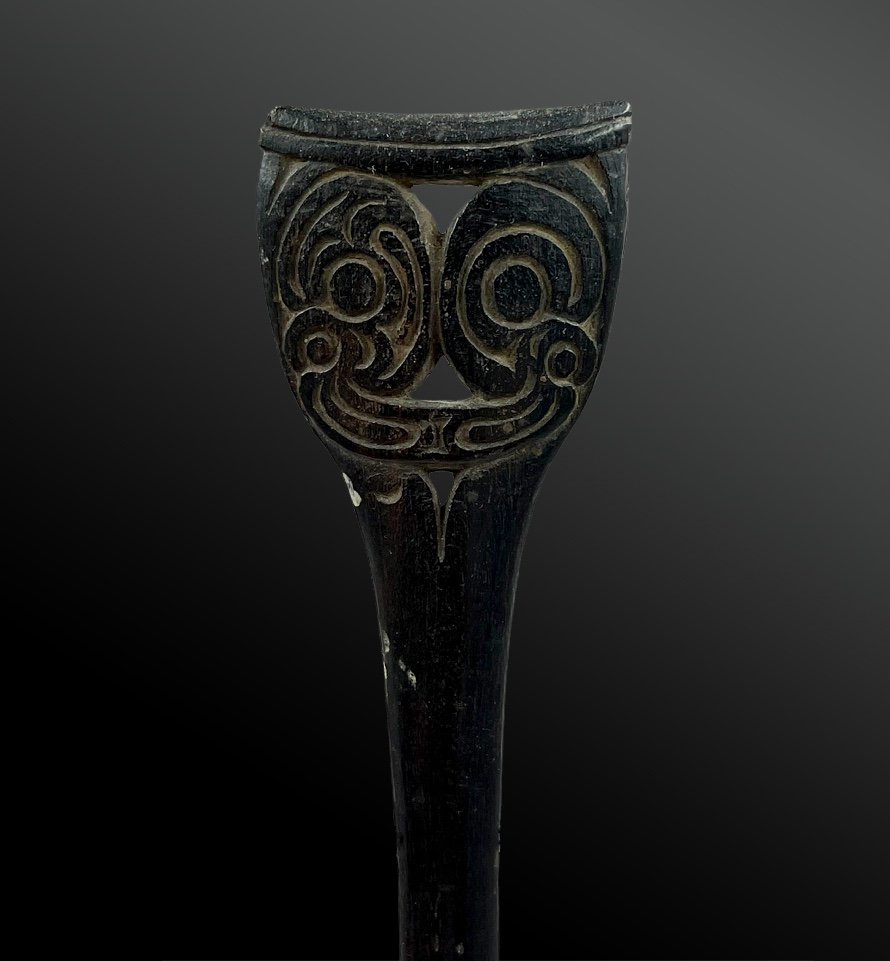 Lime Spatula - Aire Massim, Southeast Of Papua New Guinea - XIXth Century
