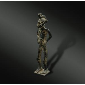 Statuette Figurant Un Personnage Masculin - Culture Sénufo, Côte D’ivoire - XIXème Siècle