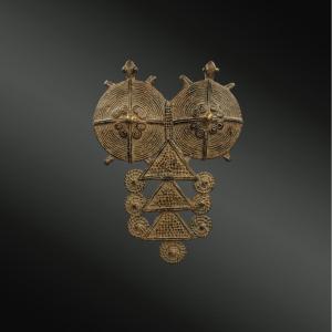 Large Pendant - Group From The South-west Of Burkina Faso - 19th Century