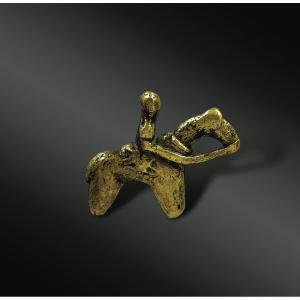 Talisman Figurant Un Cavalier - Culture Kotoko, Afrique Centrale - XIXème Siècle