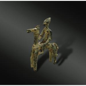 Statuette Figurant Un Cavalier - Culture Dogon, Mali - XIXème Siècle Ou Antérieur