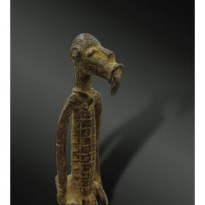 Anthropomorphic Statuette Standing, Senufo Culture, Ivory Coast