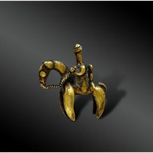Talisman Figurant Un Cavalier - Culture Kotoko, Afrique Centrale - XIXème Siècle