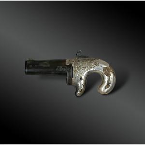 Pistolet Derringer N°1 Par Moore - New-york, Etats-unis - XIXème Siècle