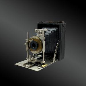 “folding” Bellows Camera From Bausch & Lomb Germany Late 19th Century