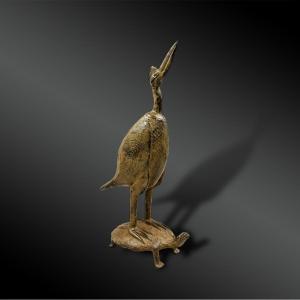 Statuette Figurant Un Oiseau - Culture Dogon, Mali - Première Moitié Du XXème Siècle