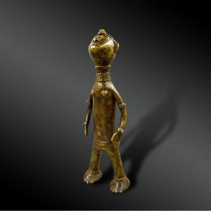 Anthropomorphic Statuette - Tiv Culture, Nigeria - First Half Of The 20th Century  