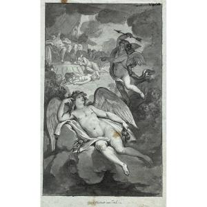 Charles Monnet (1732-1808) - Hypnos Et Cupidon