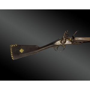 Us Flintlock Rifle, E. Whitney “trading” Or “buccaneer” United States 19th Century