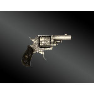British Bull-dog Revolver, Luxury Belgium Finish, Circa 1880