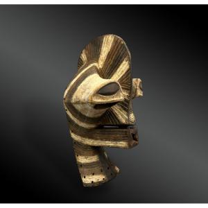 Masque Kifwebe  - Culture Songye / Luba, Zaïre Rdc  - Première Moitié Du XXème Siècle