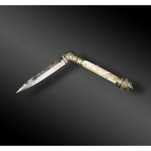 Louvetier Knife - Châtellerault, France - 19th Century