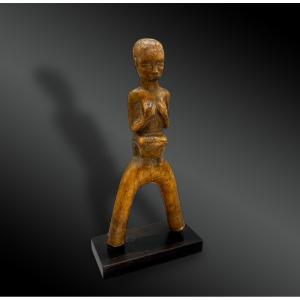 LANCE-PIERRE Culture Baoulé, Côte d'Ivoire Première moitié du XXème siècle Bois