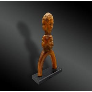 LANCE-PIERRE Culture Baoulé, Côte d'Ivoire Première moitié du XXème siècle Bois