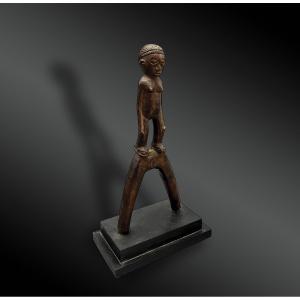 LANCE-PIERRE Côte d'Ivoire Première moitié du XXème siècle Bois 
