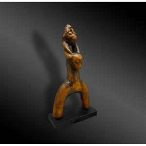 LANCE-PIERRE Culture Sénoufo, Côte d'Ivoire Première moitié du XXème siècle Bois 