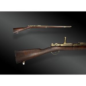 FUSIL SCOLAIRE TYPE CARABINE GRAS. ANDREUX, 20ème bataillon de Paris