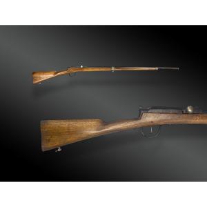 School Rifle Type Carabine Gras. F. Thibaut. Wooden Barrel