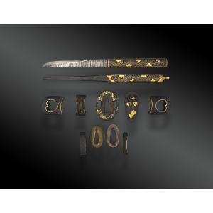 Complete Gunto Sword Mount, With Kogai And Kosuka Japan – Edo Period (1606 – 1868) 