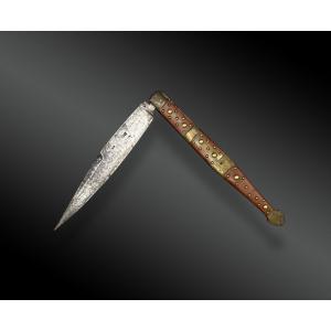 COUTEAU FERMANT, NAVAJA par VALERO JUN à ZARAGOZA
