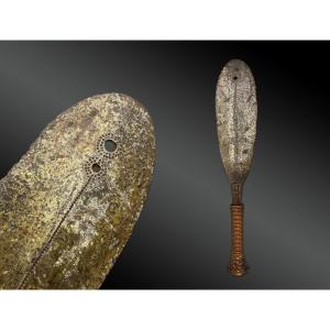 Yakoma Straight Knife - Gbodo Ngbandi Culture - Democratic Republic Of Congo 