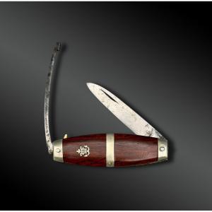 Knife With A System Called "le Tcheko", By Frenix - Czechoslovakia - 20th Century