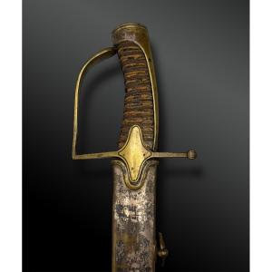 Sabre For A Chasseur Officer, Model 1792 - France - 18th Century