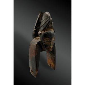 Pulley Stirrup For A Two-faced Weaving Loom, Baoulé Culture, Ivory Coast, First 