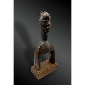 Loom Pulley Stirrup Animated By An Anthropomorphic Figure, Gouro Culture