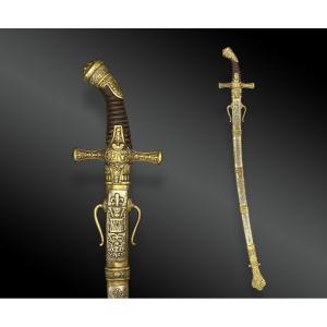 Sabre de tambour-major, modèle 1822, modifié sous Louis-Philippe. France, XIXème siècle.