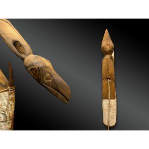 Bird-shaped Fishhook - Tlingit Culture, British Columbia - 20th Century